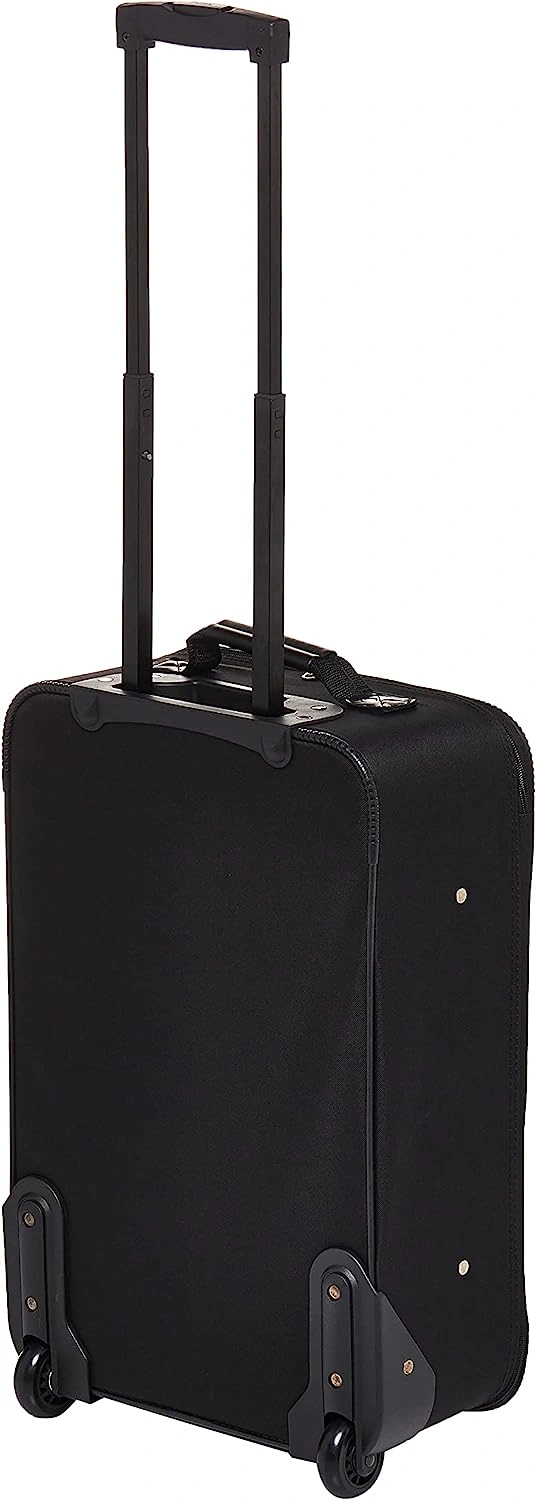 XLT Reise-Set Schwarz 4-teilig Weichgepäck Trolley Ultraleicht Für Sie Abenteuer Urlaubszeit