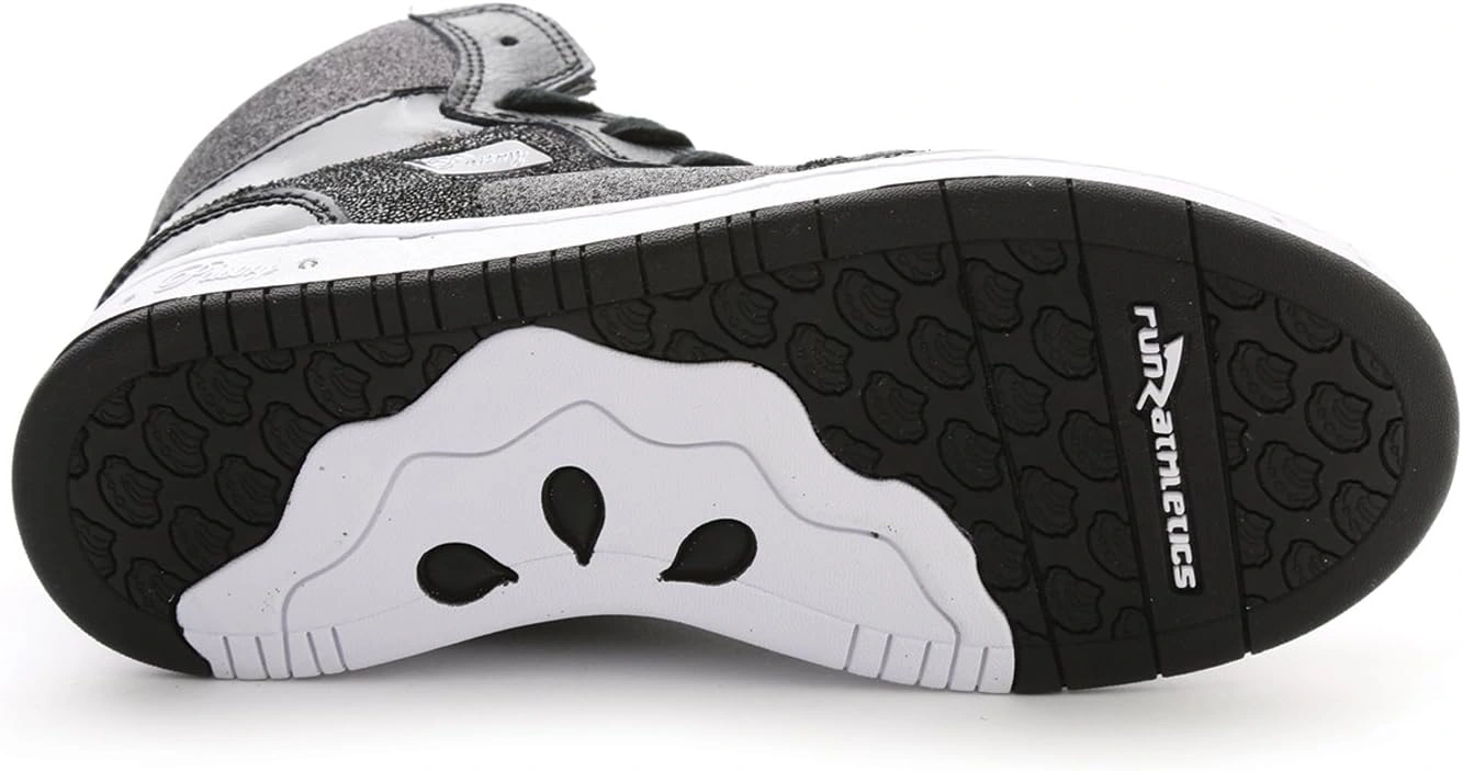 Glam Pie Funkelnde High-Top Sneaker für Mädchen Tanzschuhe Glitzerzauber Jugend Mode Style